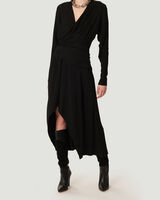 ELMAS DRAPED FULL LENGTH DRESS  image number null
